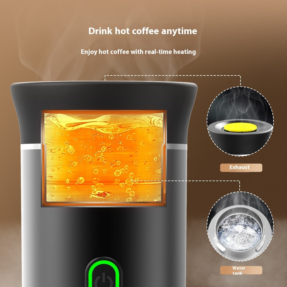 Travel Handy 3 In 1 Espresso Coffee Maker Machine