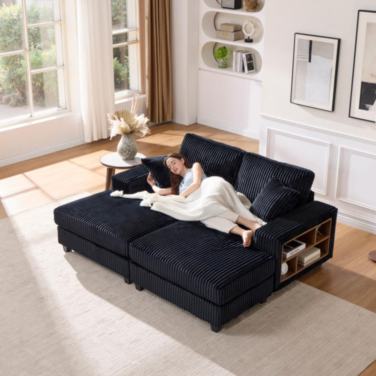 Convertible Sectional Sofa, Sleeper