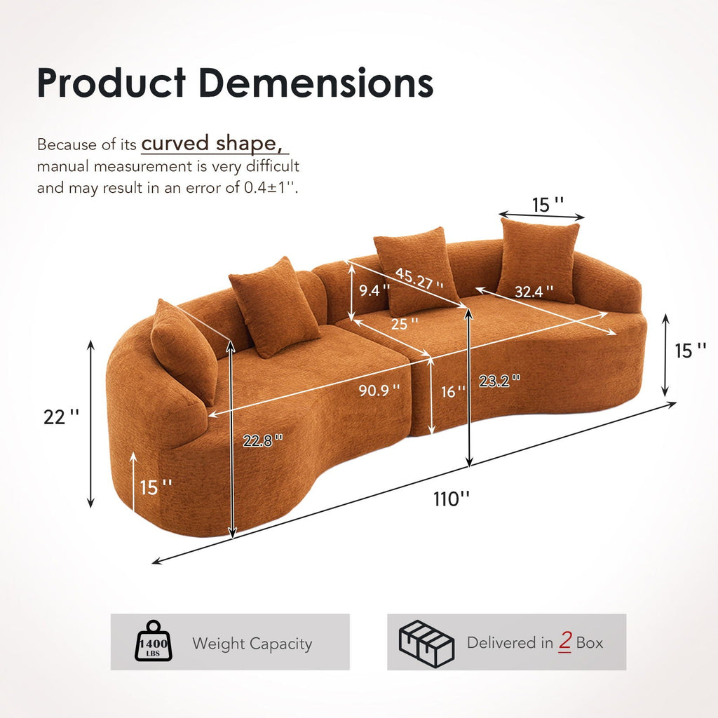 4 Seater Sofa w/ sleeper