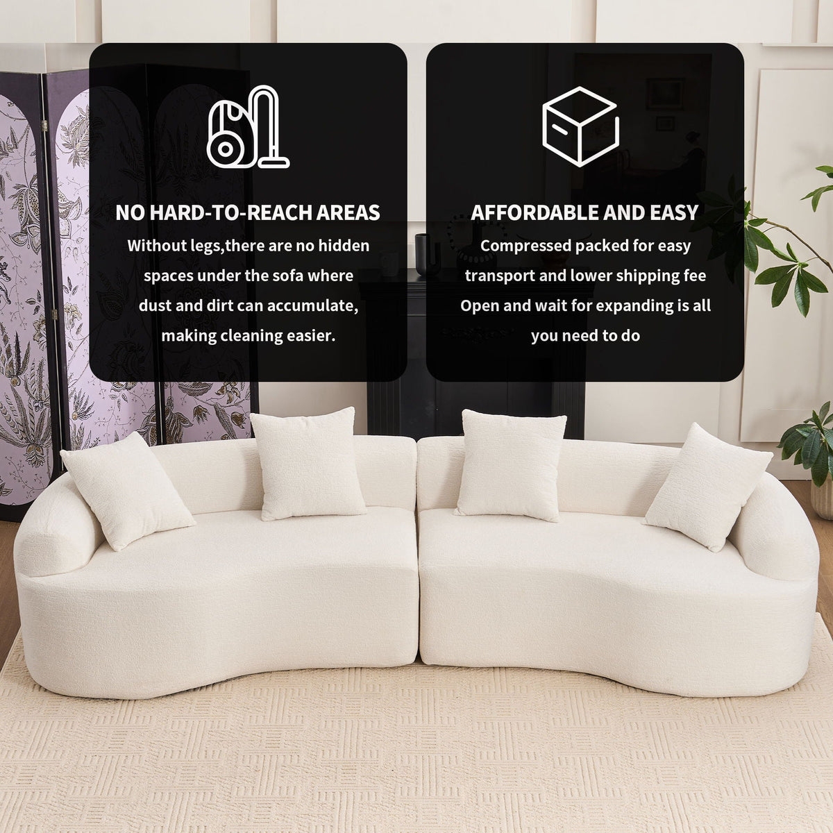4 Seater Sofa w/ sleeper