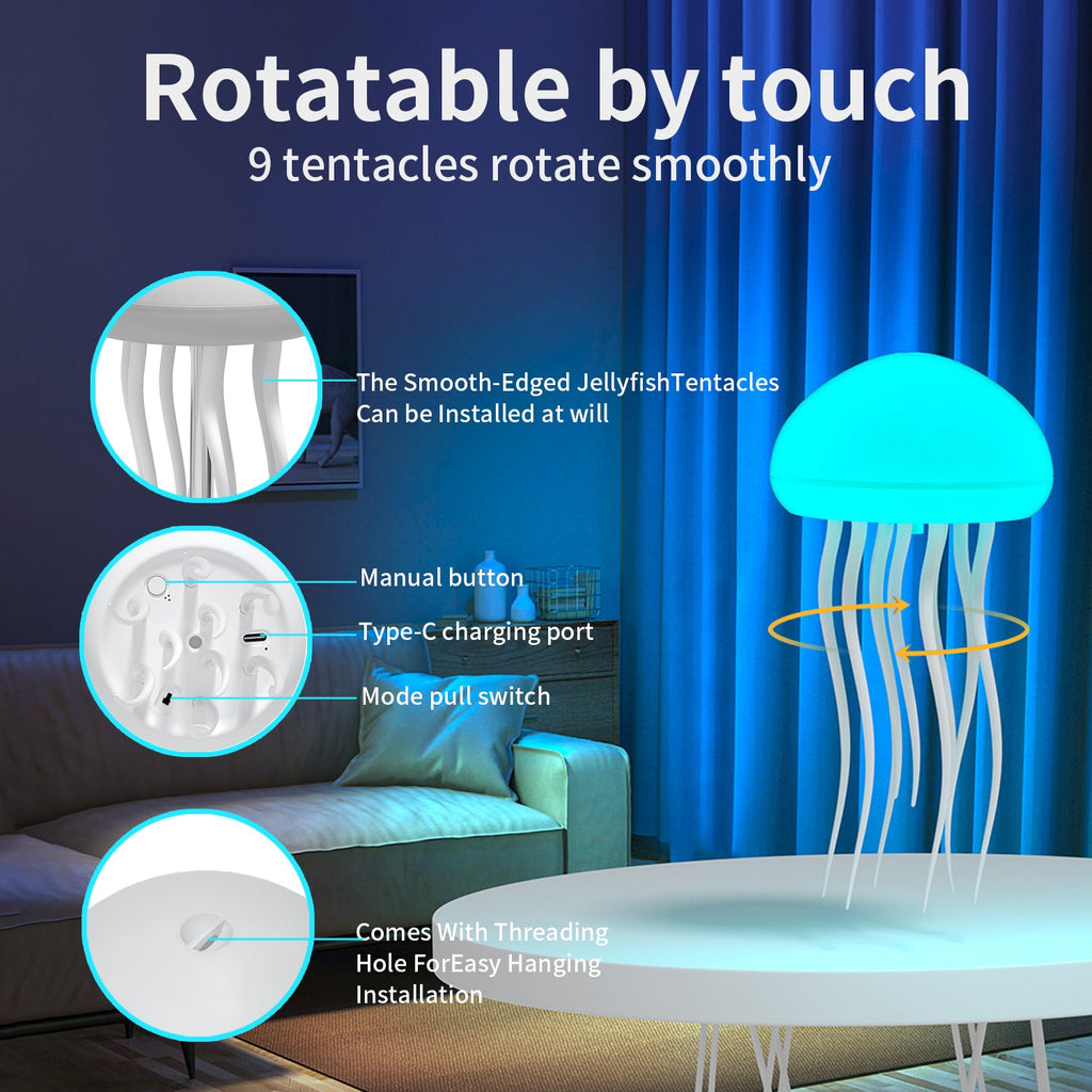 LED Jellyfish Lamp