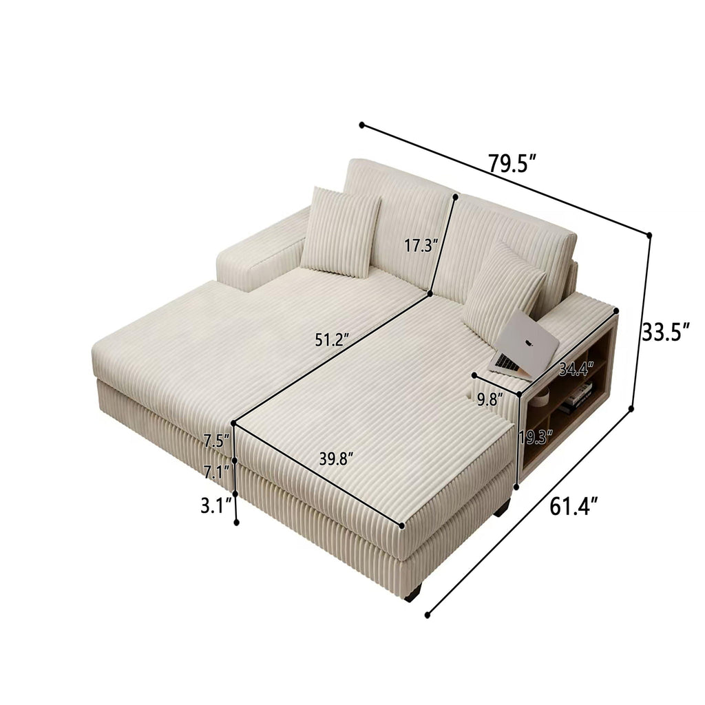 Convertible Sectional Sofa, Sleeper