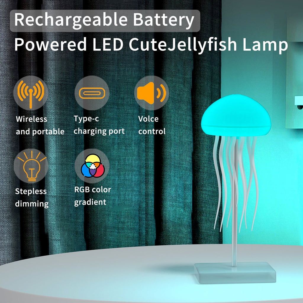 LED Jellyfish Lamp