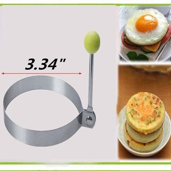 4 Style Stainless Steel Egg Shaper Pancake Mold