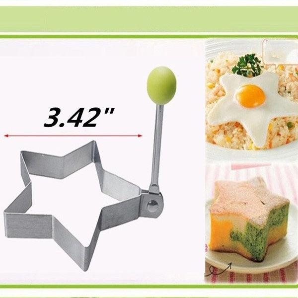 4 Style Stainless Steel Egg Shaper Pancake Mold