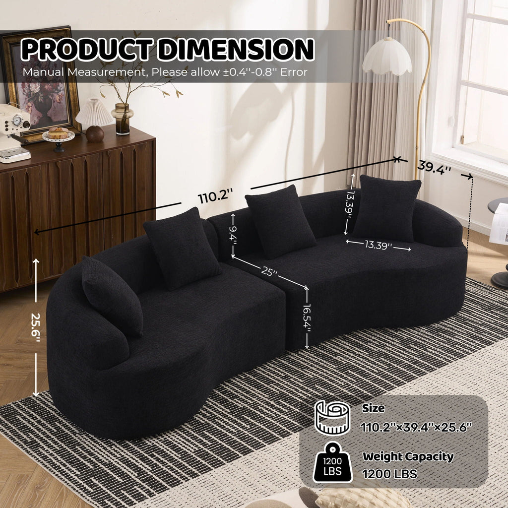 4 Seater Sofa w/ sleeper