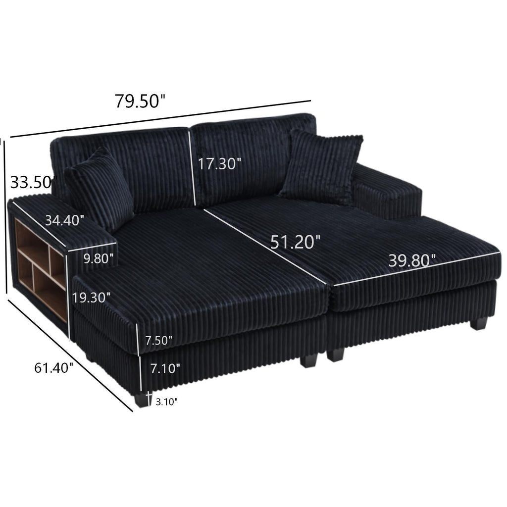 Convertible Sectional Sofa, Sleeper