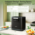4 L Electric Composter with Lid and LED Display