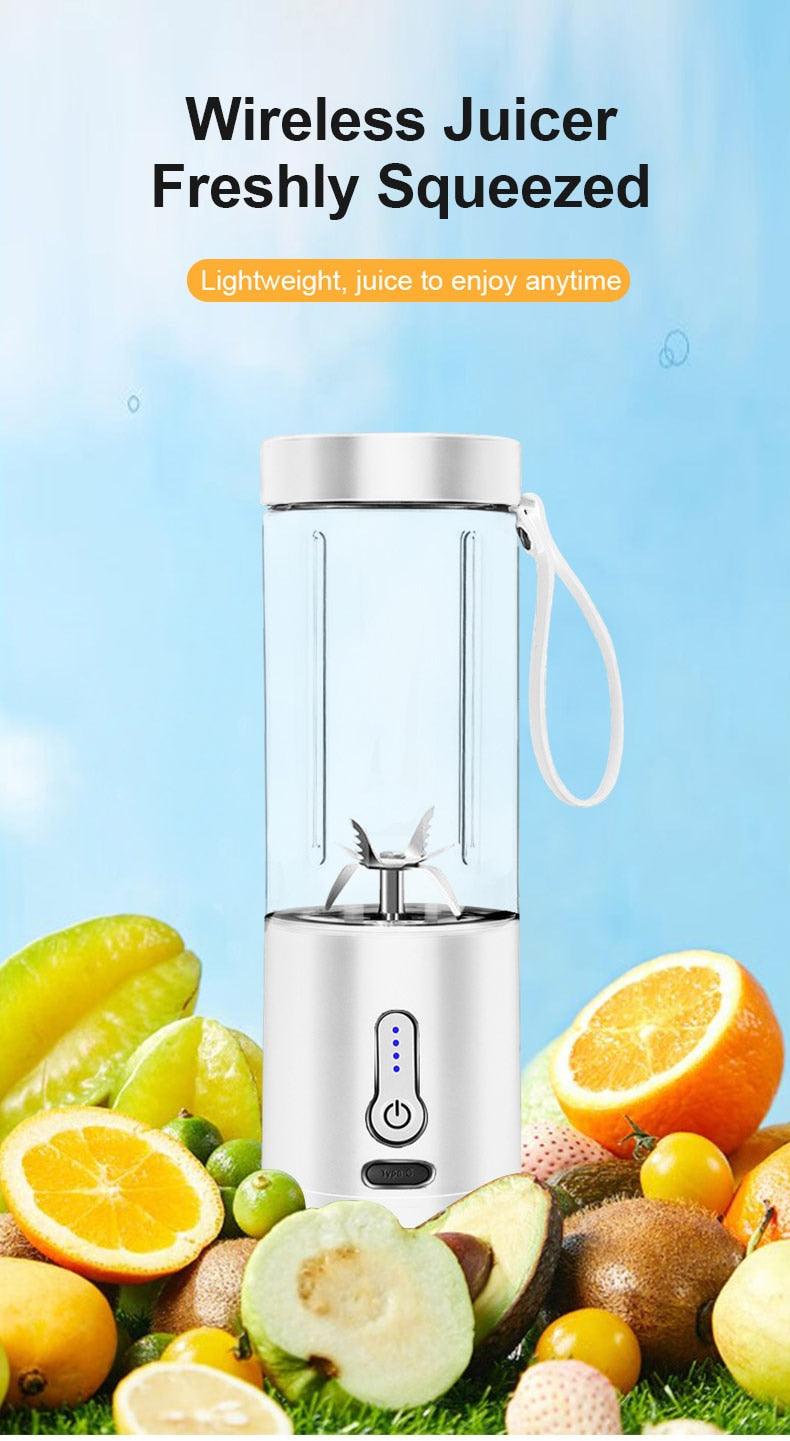 Electric Juicer Portable Smoothie Blender