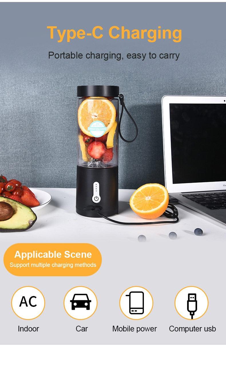 Electric Juicer Portable Smoothie Blender