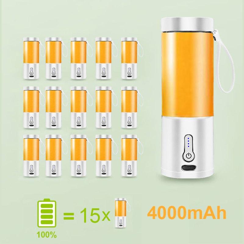 Electric Juicer Portable Smoothie Blender