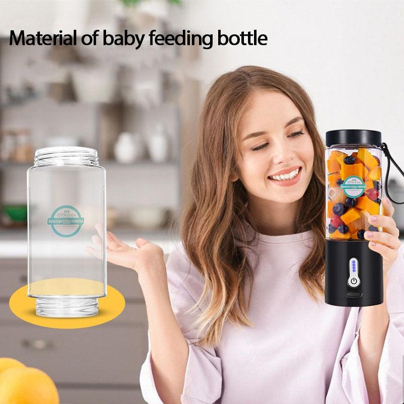 Electric Juicer Portable Smoothie Blender