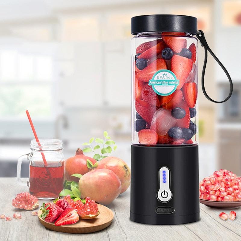 Electric Juicer Portable Smoothie Blender