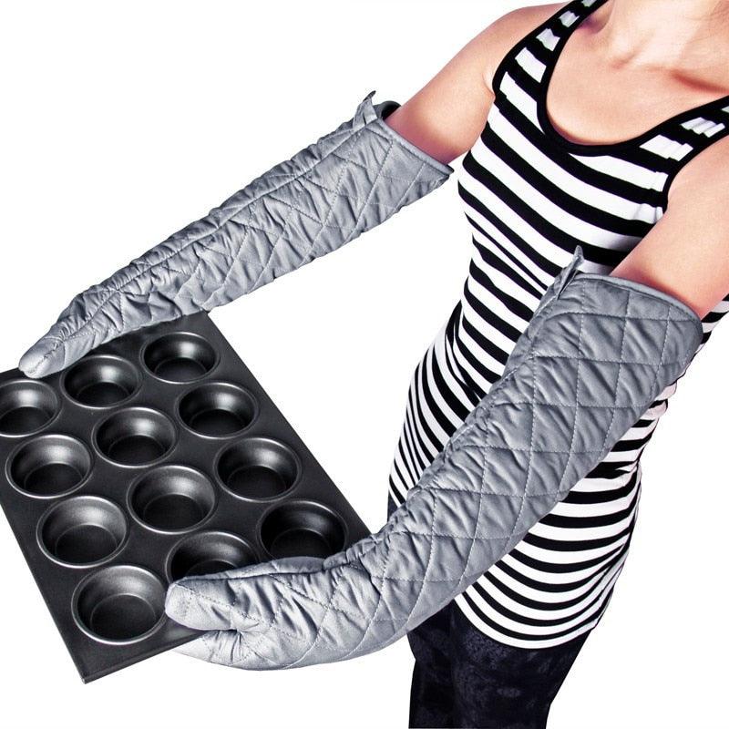 Long Oven Mitt Heat-resistant