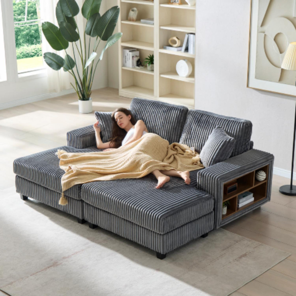 Convertible Sectional Sofa, Sleeper