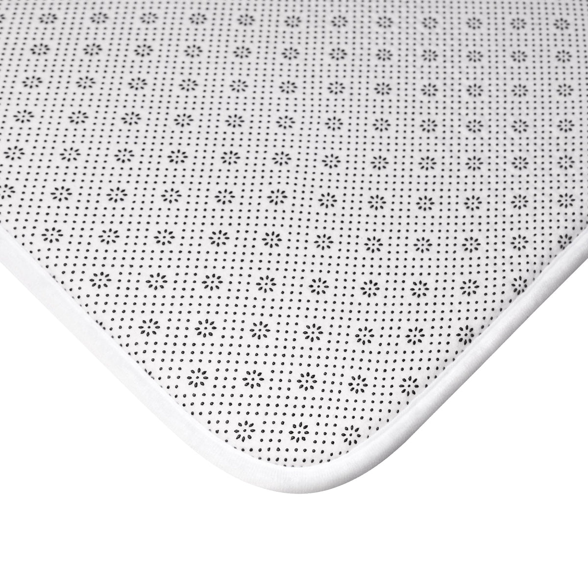 Le Bain LILAC Floral Bath Mat | Elegant French Bathroom Decor
