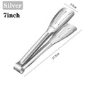 7/9/12inch  Stainless Steel Kitchen Tongs