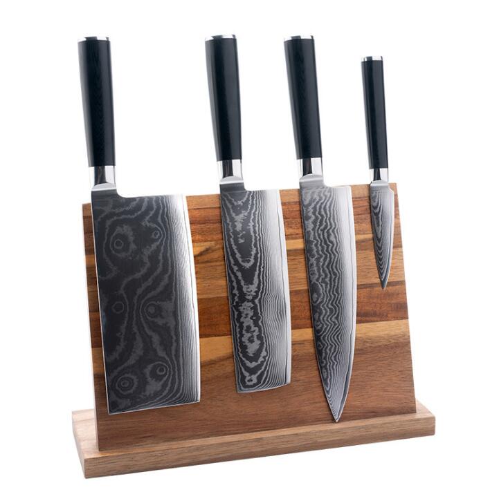 Solid Wood Powerful Magnetic Knife Holder