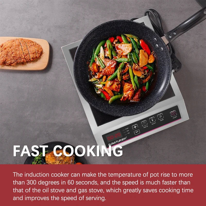 SUNATUR 3500w Single induction cooktop
