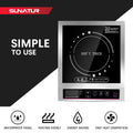 SUNATUR 3500w Single induction cooktop