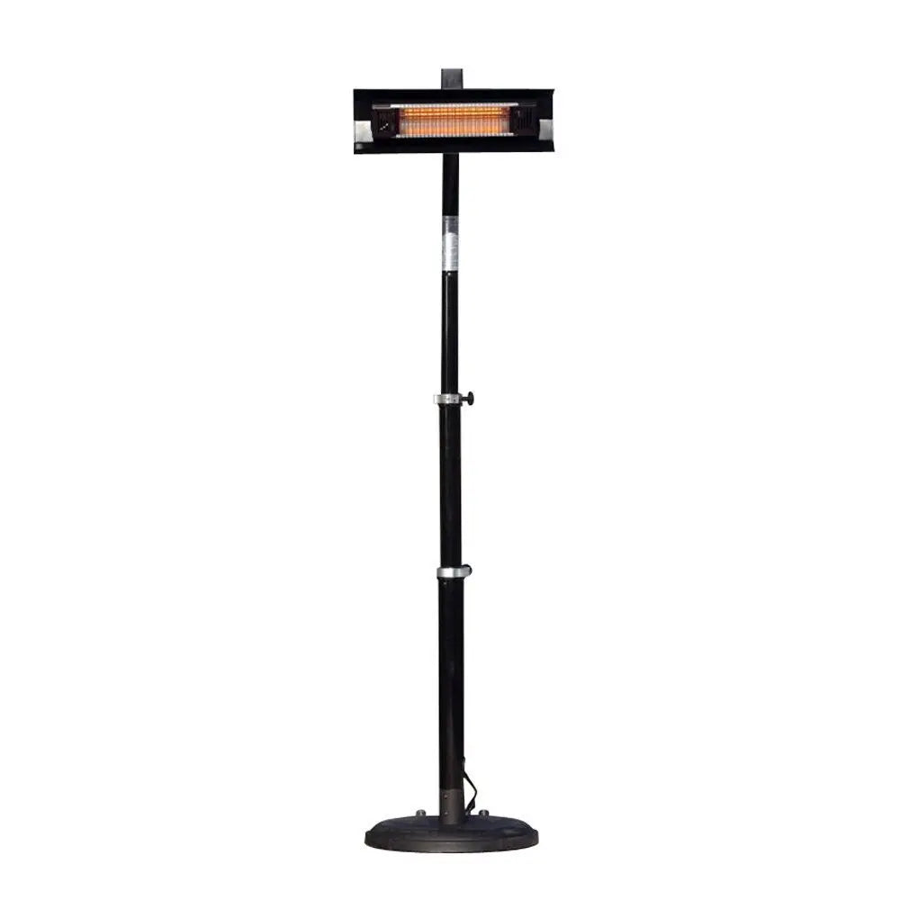 Black Powder Coated Steel Patio Heater