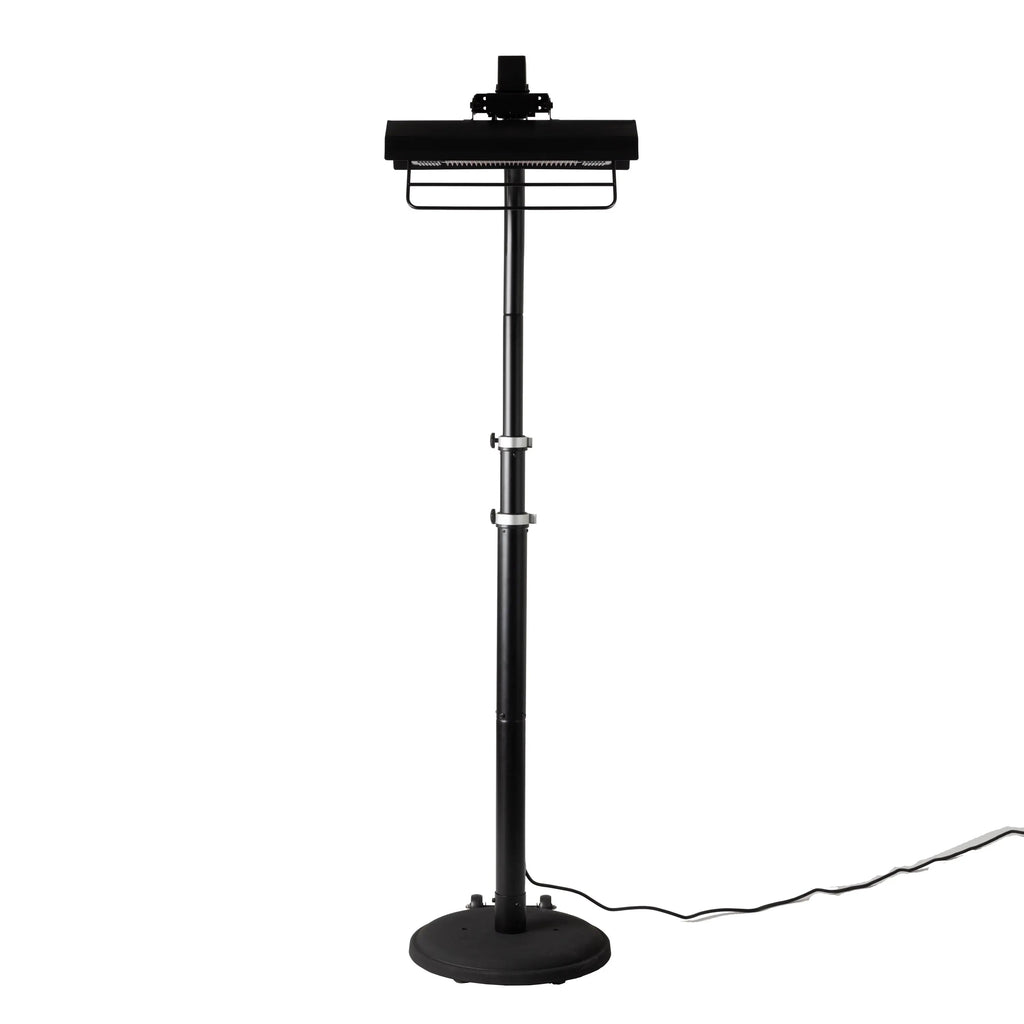 Black Powder Coated Steel Patio Heater
