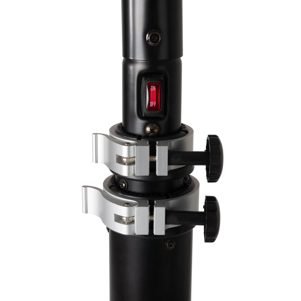 Black Powder Coated Steel Patio Heater