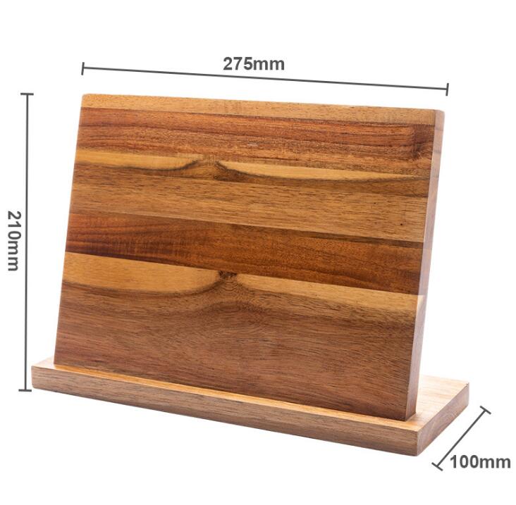 Solid Wood Powerful Magnetic Knife Holder