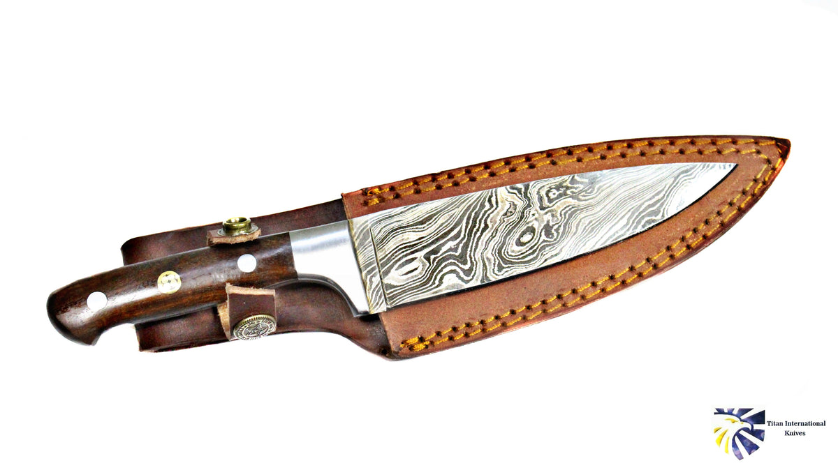 Damascus  8 1/2 in. Chef Knife