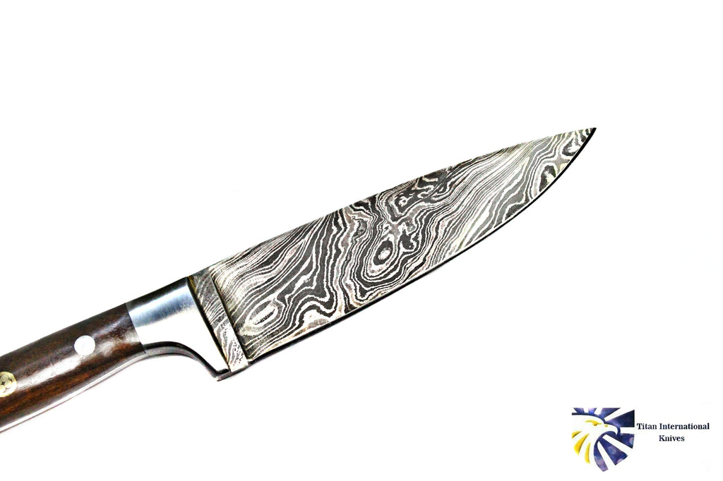 Damascus  8 1/2 in. Chef Knife