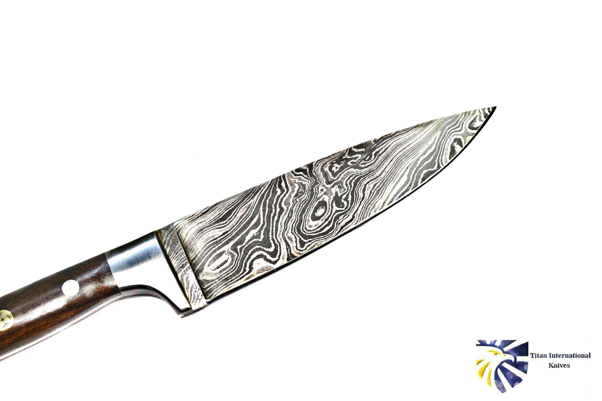Damascus  8 1/2 in. Chef Knife