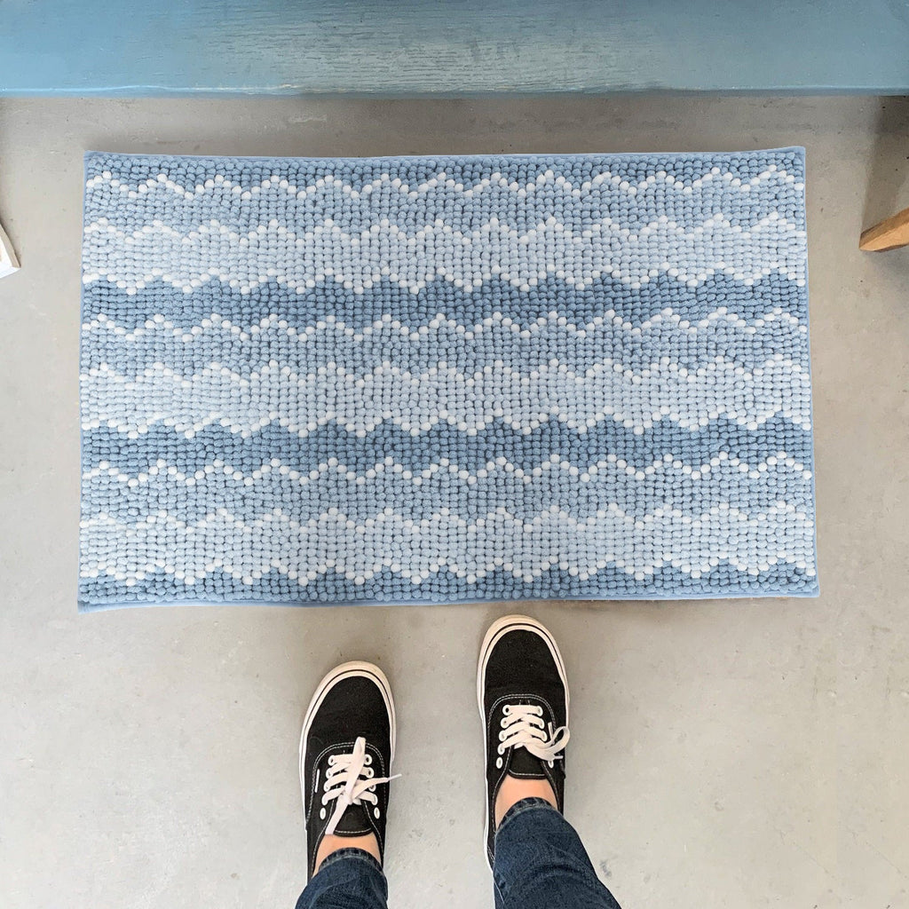 Kasentex Soft Absorbent Bath Rug - Plush Bathroom Mat