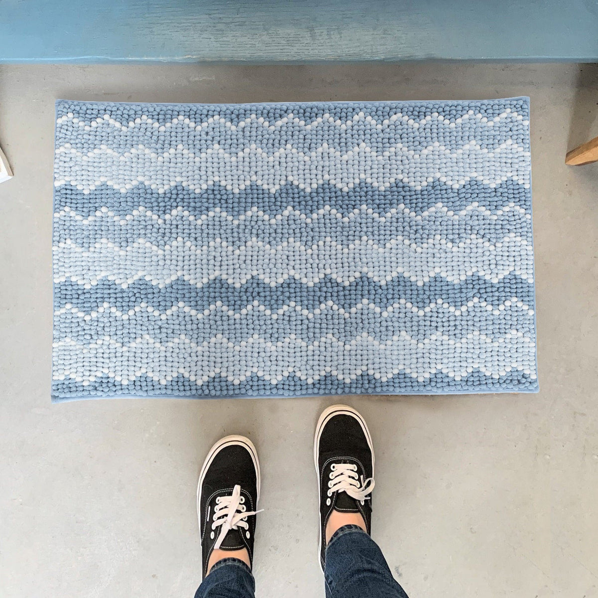 Kasentex Soft Absorbent Bath Rug - Plush Bathroom Mat