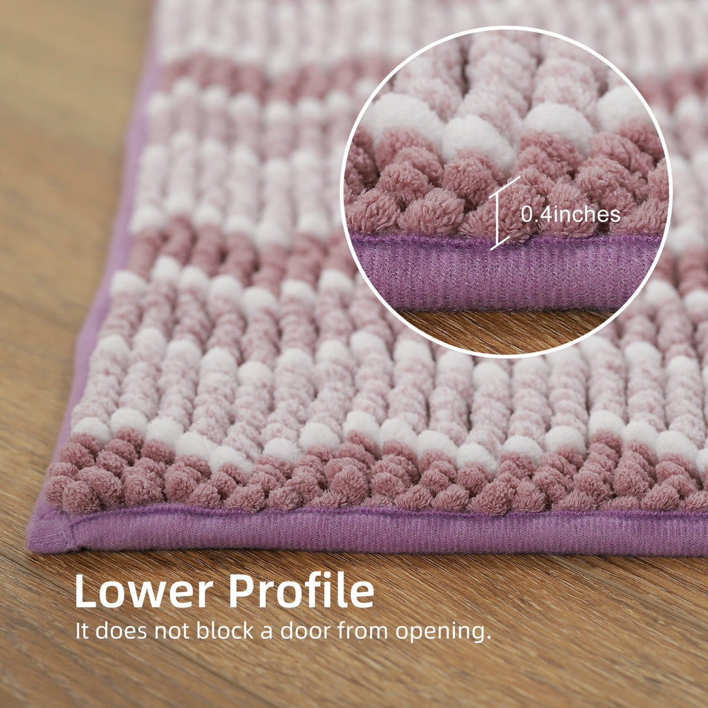 Kasentex Soft Absorbent Bath Rug - Plush Bathroom Mat