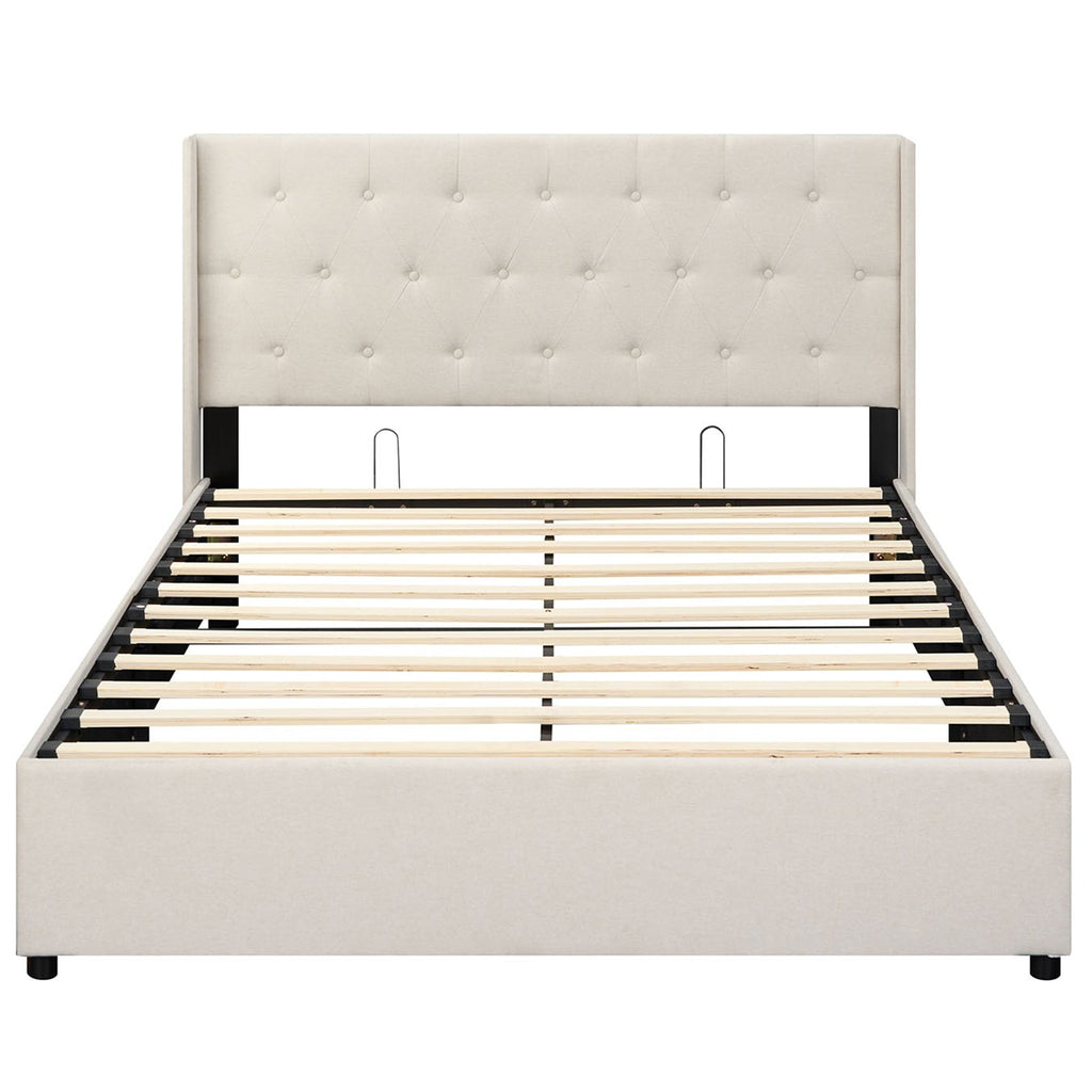 Queen Size Lift-up Storage Bed