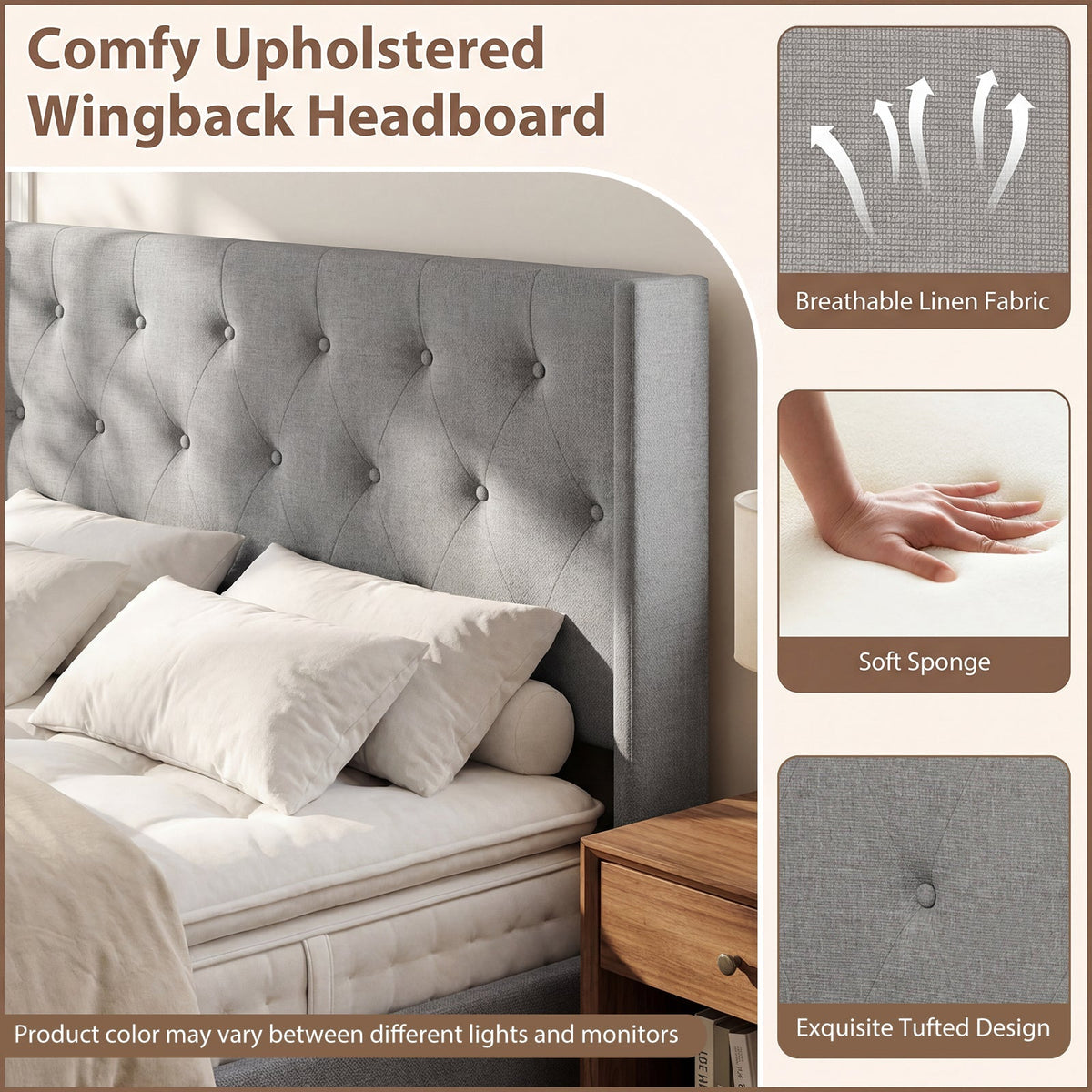 Queen Size Lift-up Storage Bed