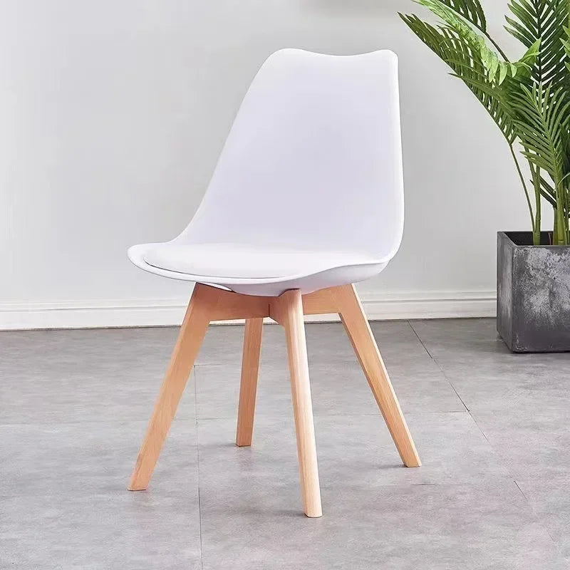 Modern Dining Chair Minimalist Nordic Backrest