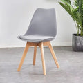 Modern Dining Chair Minimalist Nordic Backrest