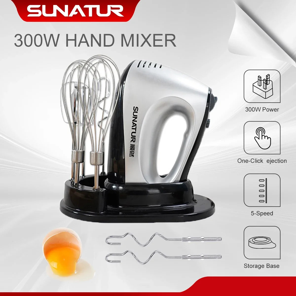 SUNATUR Hand Mixer