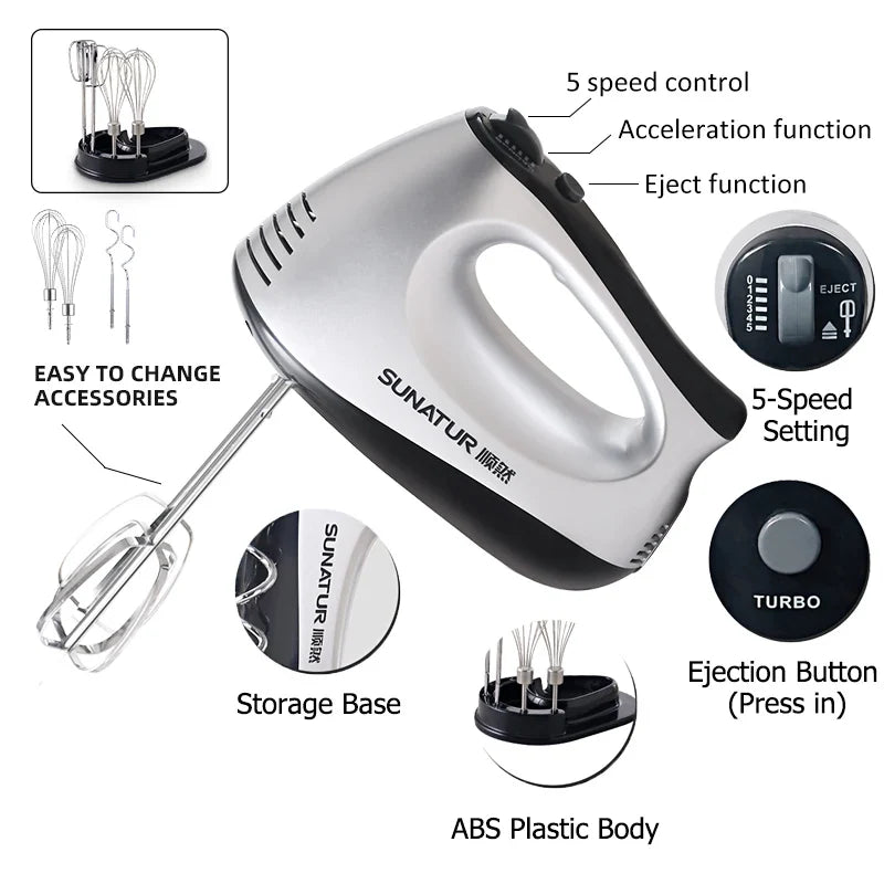 SUNATUR Hand Mixer