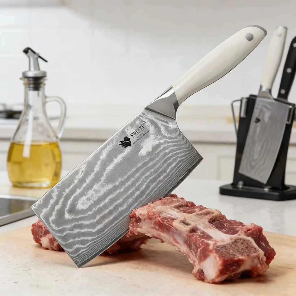 7.5 Inch Chopper Knife 67-layers Damascus Steel Blade