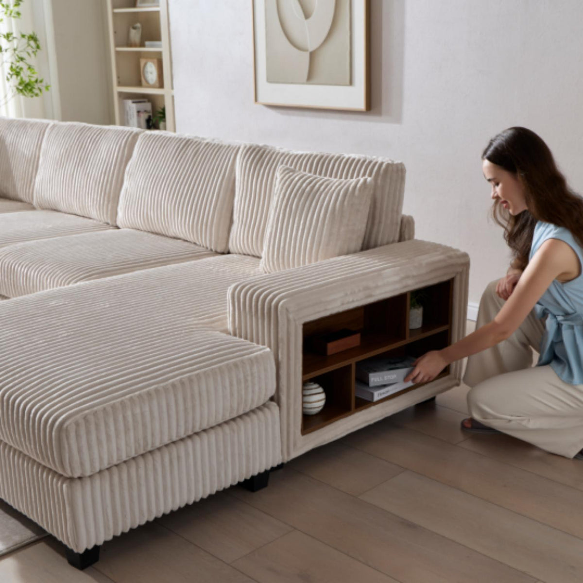 Convertible Sectional Sofa, Sleeper