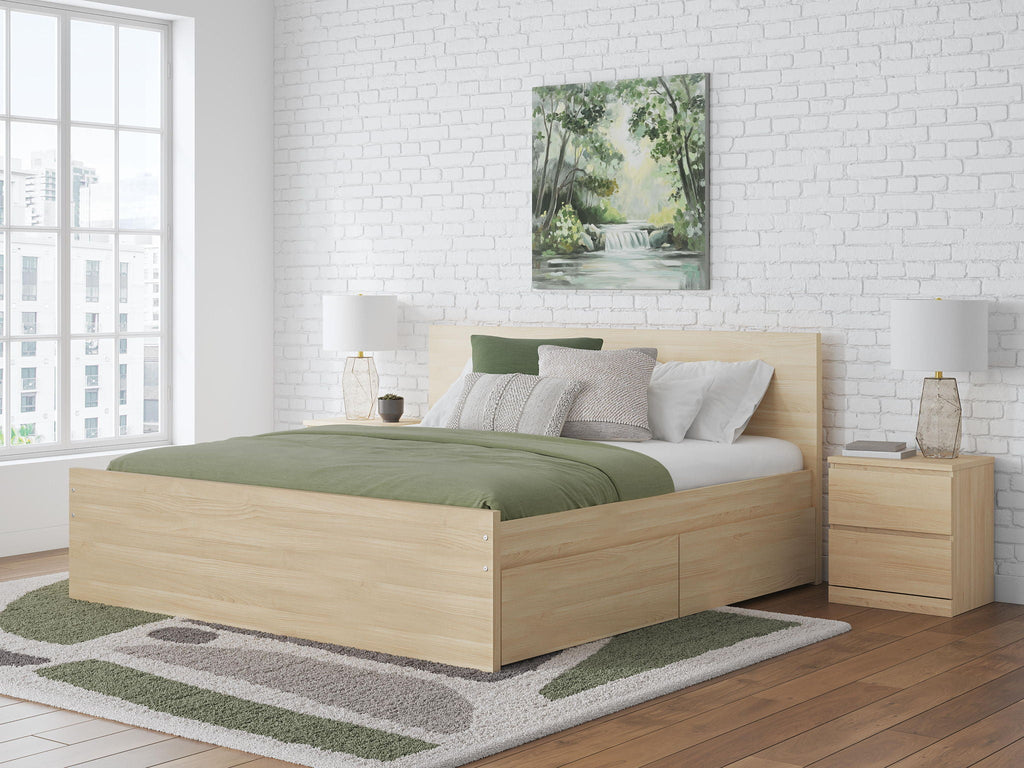 Onita - Panel Platform Beds