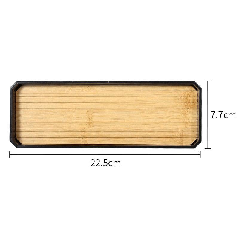 Bamboo Bathroom Accessories Set