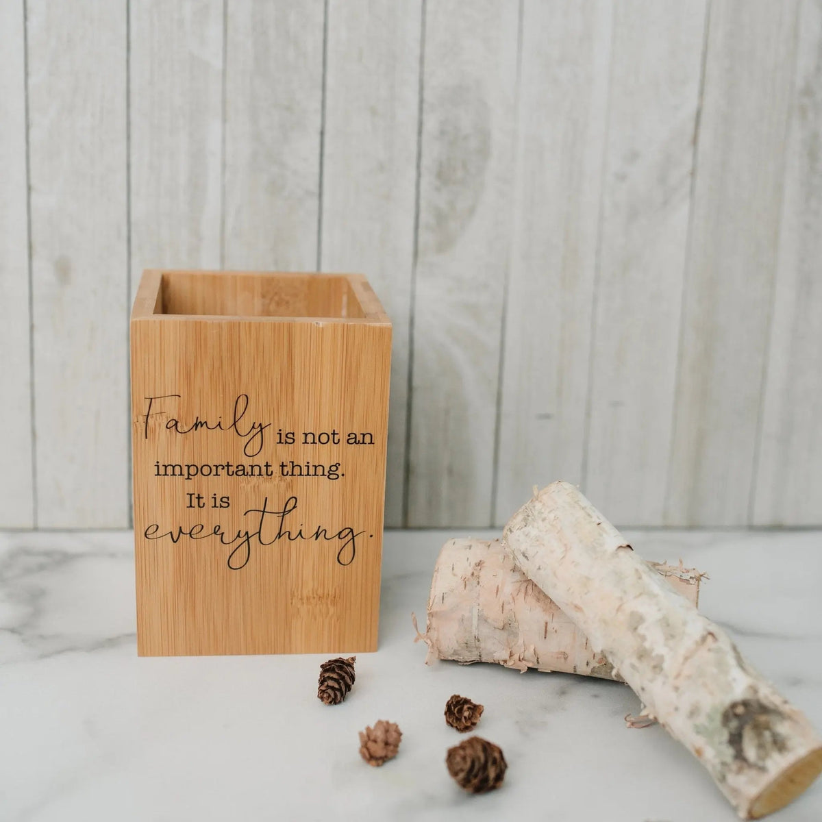 Bamboo Kitchen Utensil Holder