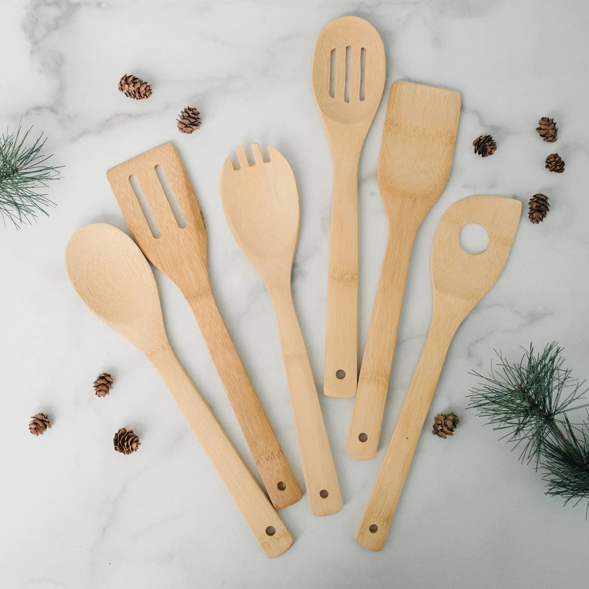 Bamboo Kitchen Utensil Holder