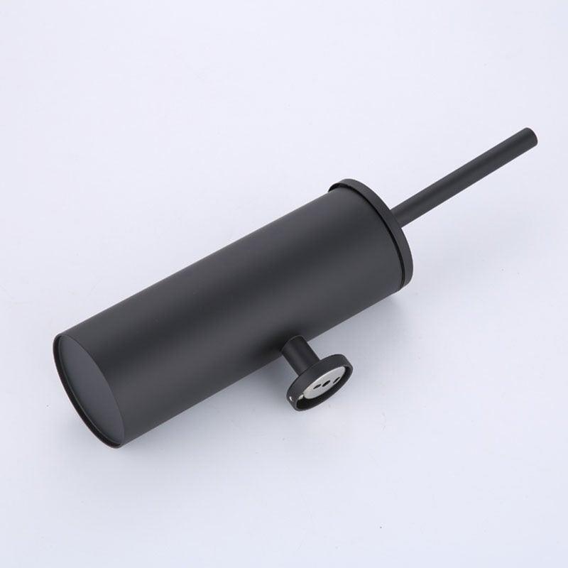 Toilet Brush Holder Matt Black  Stainless Steel