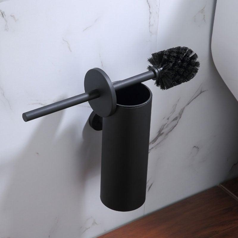 Toilet Brush Holder Matt Black  Stainless Steel
