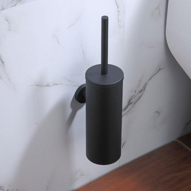 Toilet Brush Holder Matt Black  Stainless Steel