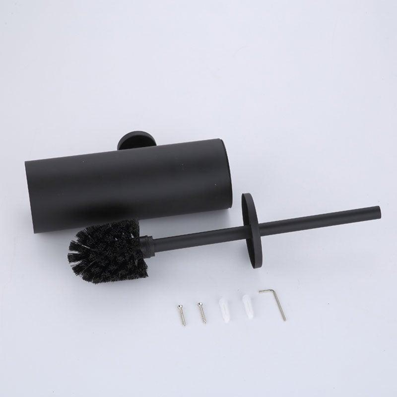 Toilet Brush Holder Matt Black  Stainless Steel